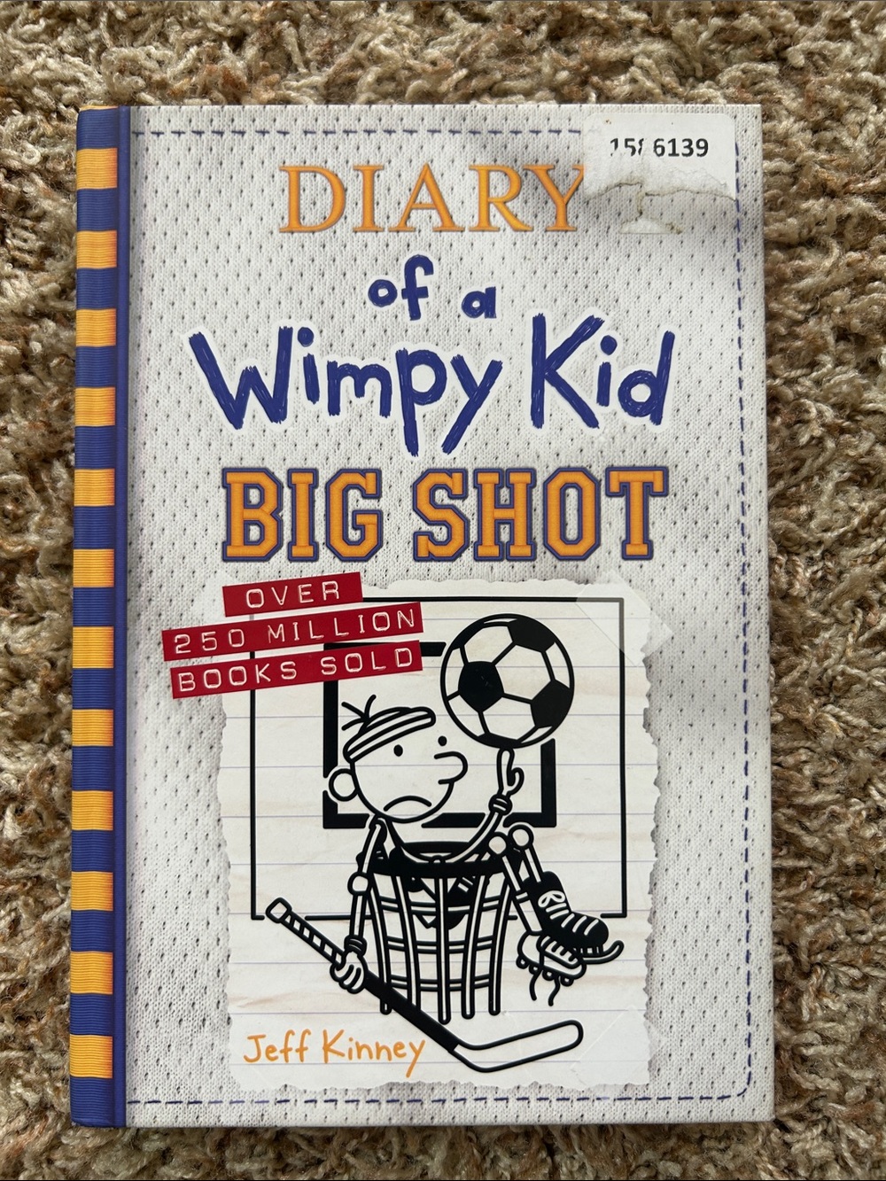 Diary of a Wimpy Kid: Big Shot by - White/Blue Cover